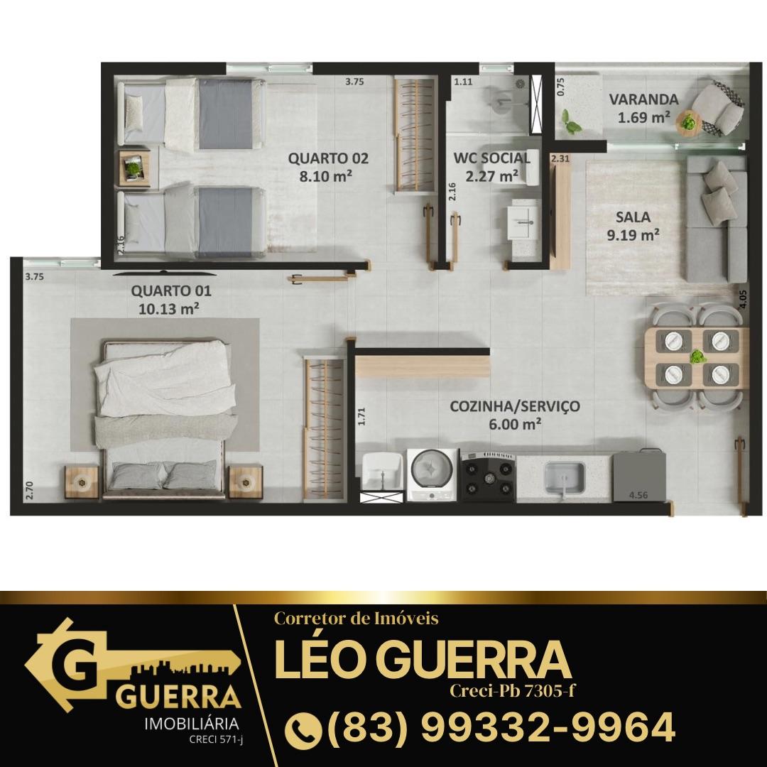 Apartamento com possibilidade  de ENTRADA ZERO - Foto 1 de 9