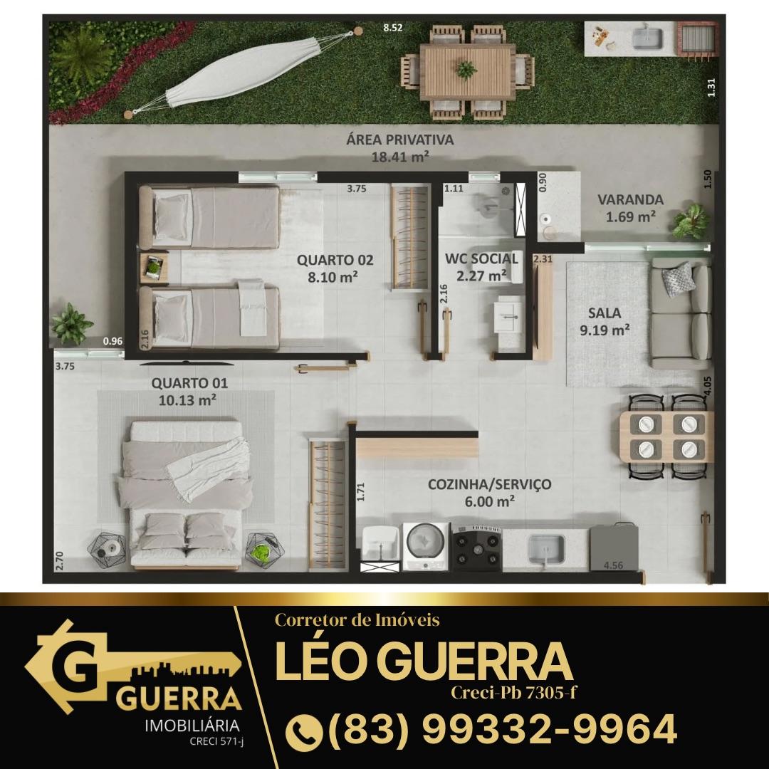 Apartamento com possibilidade  de ENTRADA ZERO - Foto 2 de 9